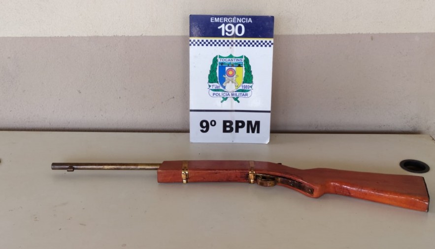 Adolescente é apreendido pela PM depois de atirar contra outro menor em Augustinópolis