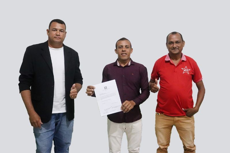 Vereador Papagaio é oficializado líder da bancada do PT na câmara municipal de Sampaio