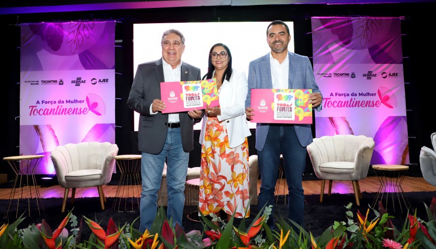 Governo do Tocantins e Sebrae firmam parceria para beneficiar 4 mil mulheres de 100 municípios nesse 08 de março