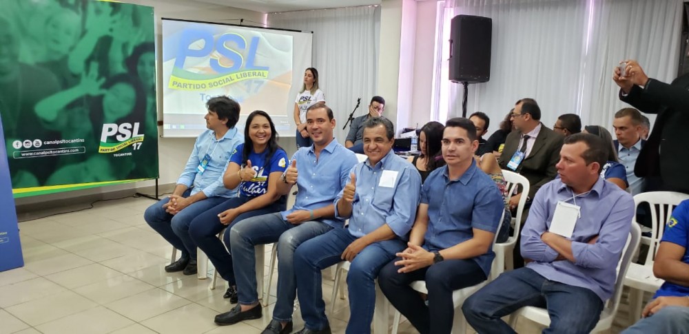 Em ato de filiação do PSL, presidente estadual do PL destaca União de forças para o desenvolvimento do Tocantins