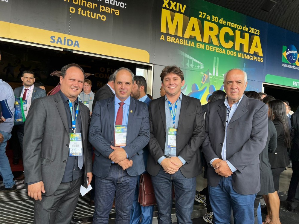 Wiston Gomes participa da Marcha dos Prefeitos e defende “trabalho em conjunto”