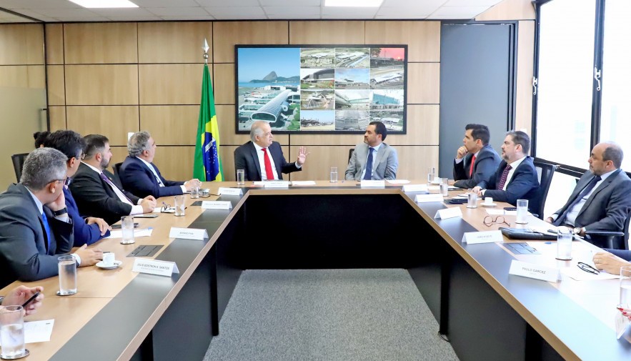 Em audiência no Ministério de Portos e Aeroportos, Governo do Tocantins garante ampliação de estrutura logística e de transporte
