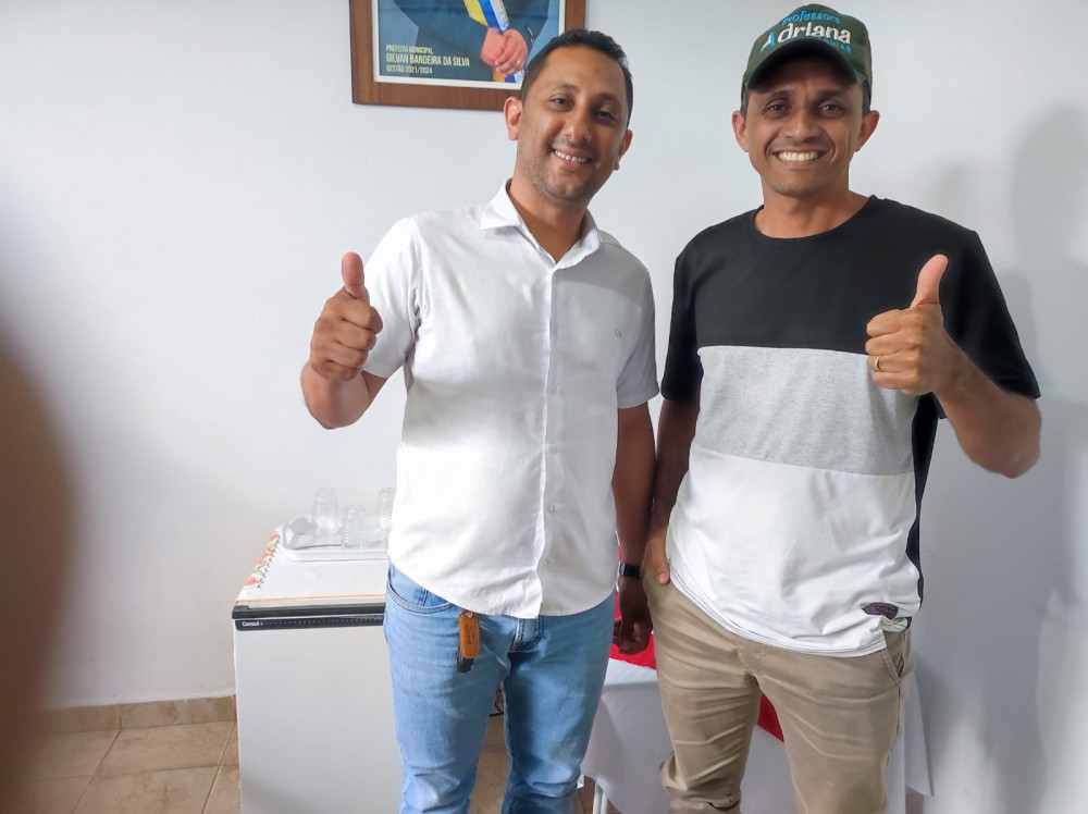 CARRASCO BONITO – Prefeito Nego, recebe manifestação de apoio do irmão Seixas Teodoro nesta terça-feira