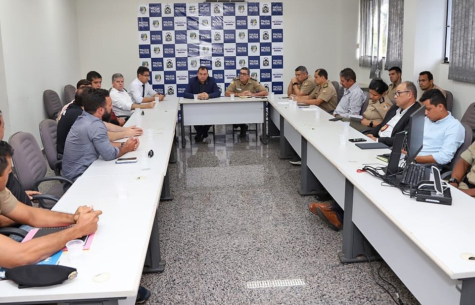 Forças de Segurança do Tocantins alinham ações estratégicas para reduzir a violência em Palmas