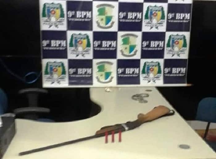 PM prende homem por posse ilegal de arma de fogo em Axixá
