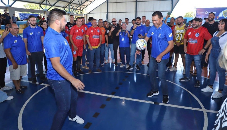 Governador Wanderlei Barbosa abre os Jogos dos Servidores e enaltece a importância do esporte no Estado