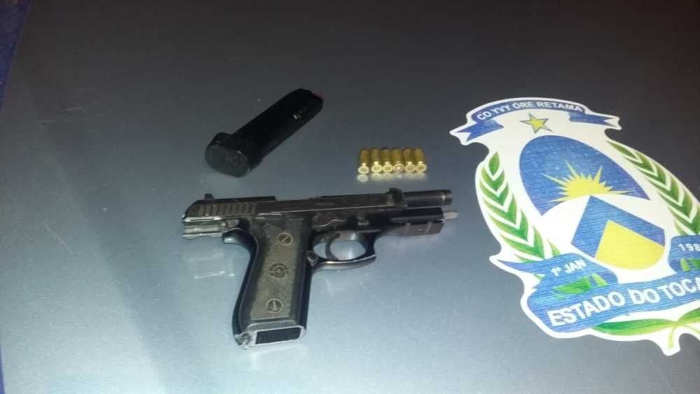 Arma de fogo extraviada da SSP de Goiás é apreendida com suspeito na capital