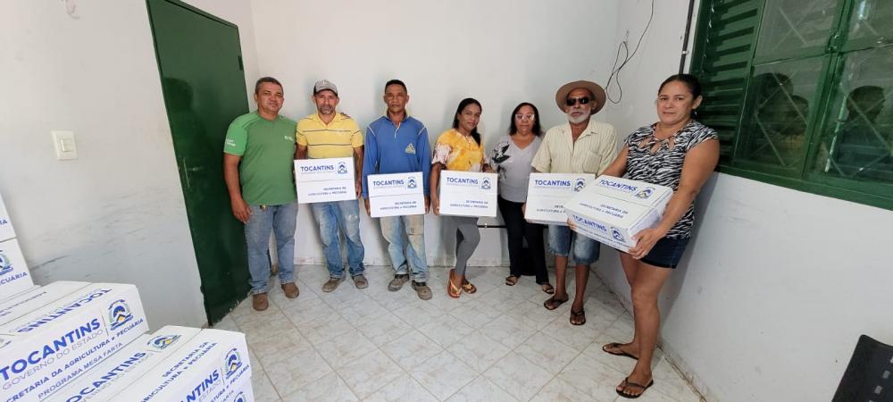 Prefeitura de Augustinópolis realiza entrega de kits de sementes de hortifrutis aos agricultores