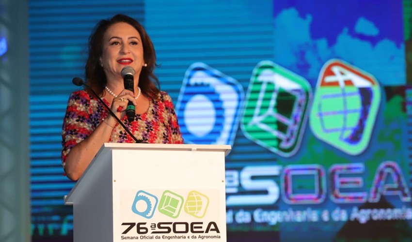 Kátia Abreu defende investimentos no Matopiba durante a Semana Oficial da Engenharia e da Agronomia