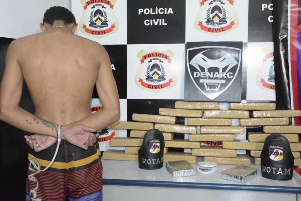 Operação Bazófia prende uma pessoa por tráfico na região Central da Capital