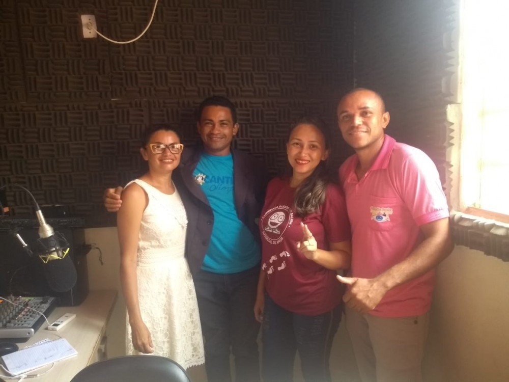 Em Augustinopolis, conselheiros reeleitos no último domingo, participam de entrevista na Radio Fênix