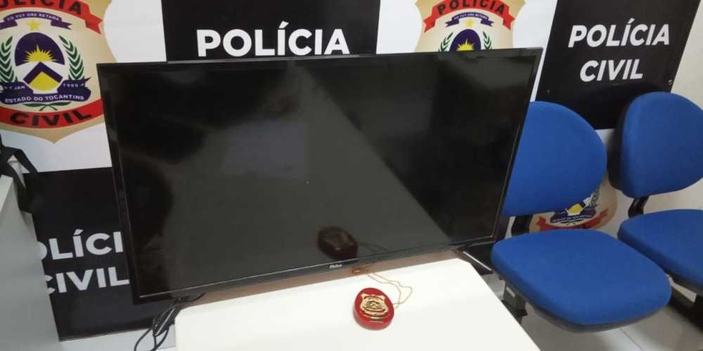 Ação da Polícia Civil resulta na recuperação de televisor furtado