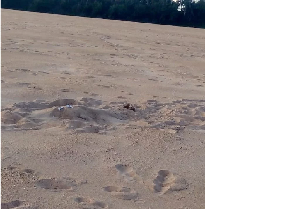 CORPO AINDA NÃO IDENTIFICADO É ENCONTRADO NESSE DOMINGO NA PRAIA DE SÃO FRANCISCO.
