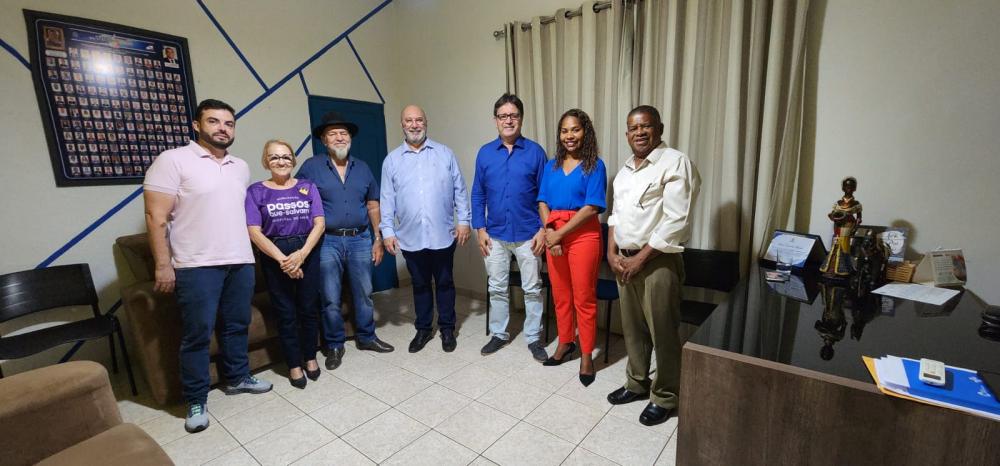 Augustinópolis - Prefeito Antônio do Bar recebeu em seu gabinete o Presidente da Comissão de Instalação da Residência Médica da UNITINS