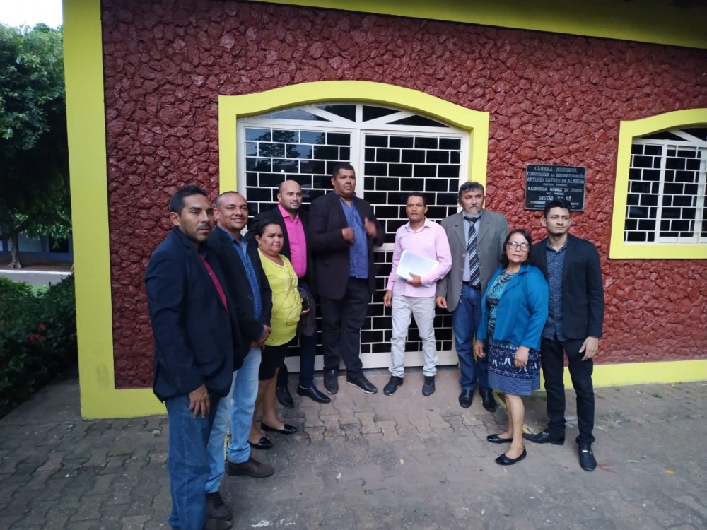 Após decisão do TJ Tocantins, pelo afastamento, vereadores vão a Câmara Municipal para Sessão Ordinária