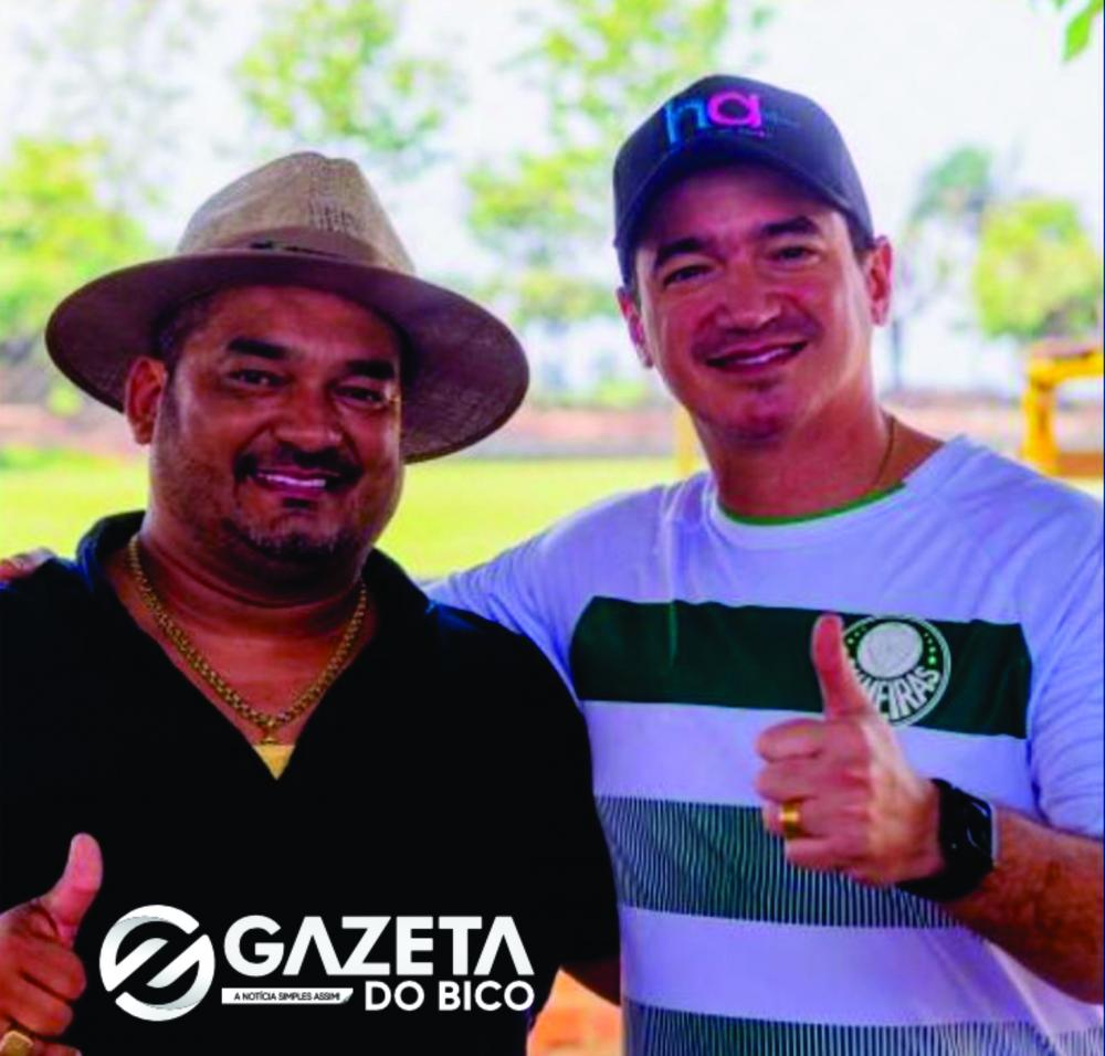 ITAGUATINS – Vitor da Reis, recebe apoio do Deputado Alexandre Guimarães em sua pré-candidatura a prefeito 