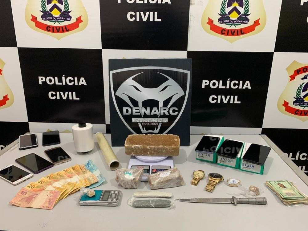 Polícia Civil prende na Capital duas pessoas por tráfico e associação para o tráfico