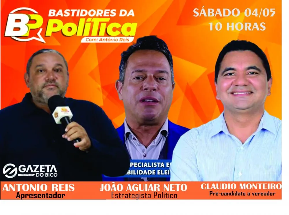 Pastor Claudio Monteiro Anuncia Pré-Candidatura a Vereador em Augustinópolis