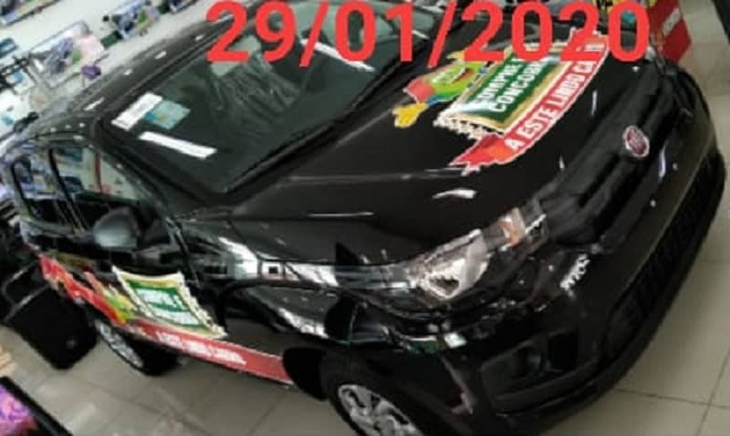 Em Araguatins, bandidos invadem Lojas Nosso Lar e furtam veículo de sorteio