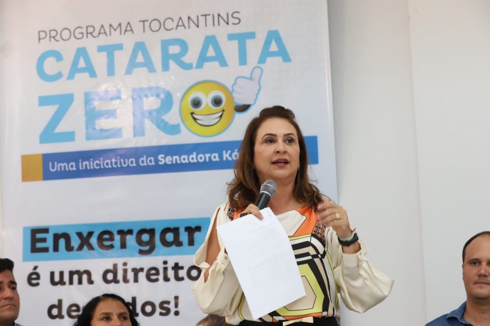 EM AUGUSTINÓPOLIS, SENADORA KATIA ABREU DESTACA: PROJETO CATARATA ZERO E ABERTURA DA UPA