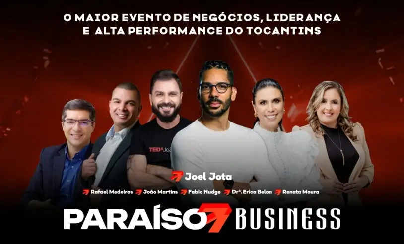 Sebrae realiza Seminário Paraíso Business com Joel Jota e outros grandes nomes nacionais