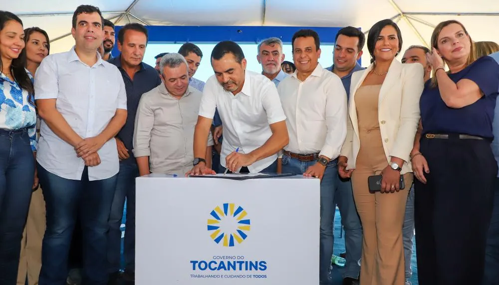 Com investimento de R$ 11,5 milhões, governador Wanderlei Barbosa autoriza construção da Escola de Tempo Integral de Luzimangues