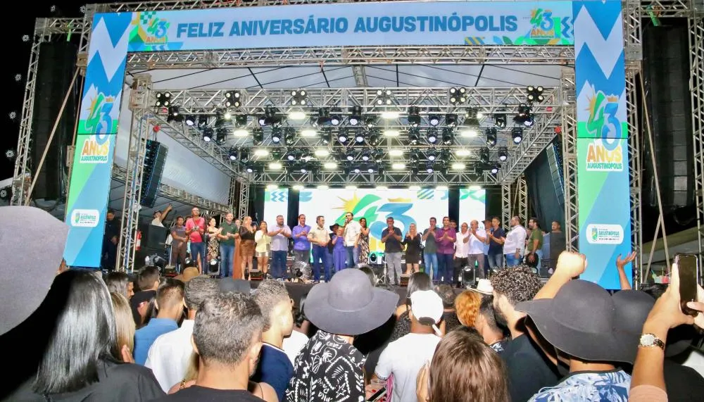 Governador Wanderlei Barbosa celebra aniversário de Augustinópolis e ressalta importantes obras que impulsionam o desenvolvimento da região
