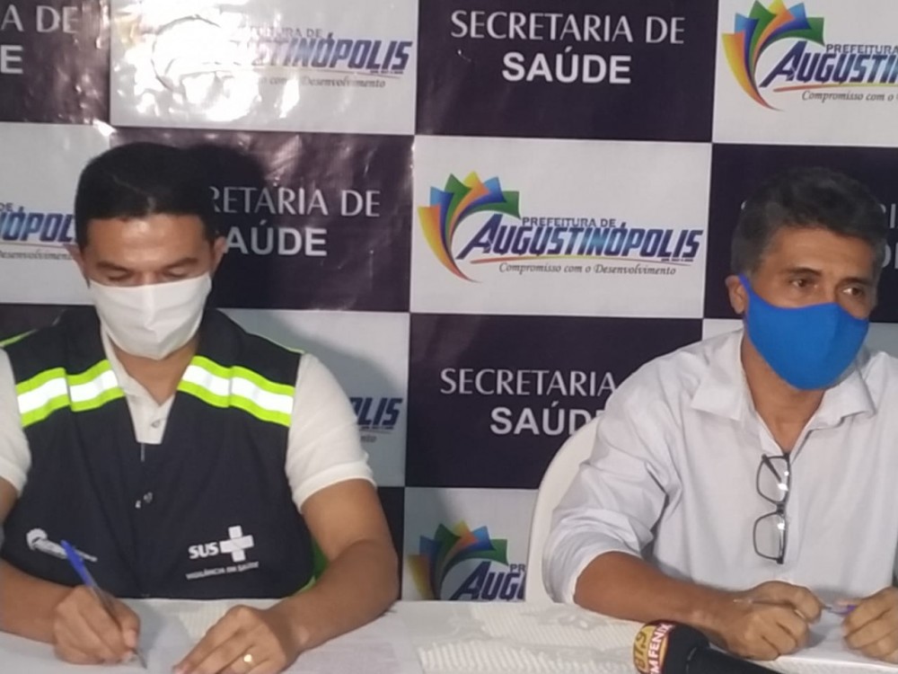 AUGUSTINÓPOLIS – Após confirmação de 1º caso, secretário diz que a cidade não tem estrutura para tratar pacientes com COVID-19