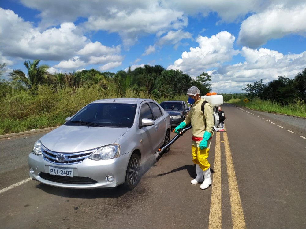 MUNICIPIOS DO BICO, INSTALAM BARREIRAS SANITÁRIAS PRA CONTER CONTAMINAÇÃO PELO NOVO CORONA VÍRUS