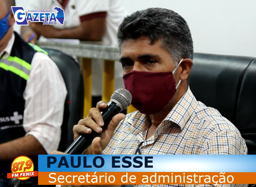 AUGUSTINOPOLIS – Secretário Paulo Esse, fala sobre recebimento e destinação de recursos para combate ao COVID-19