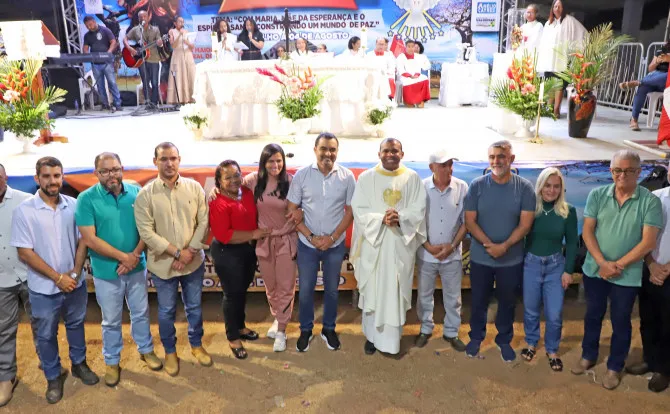 Em Dianópolis, durante Romaria da Sucupira, governador Wanderlei Barbosa reforça compromisso com a valorização das manifestações religiosas