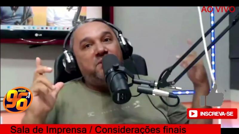 Sala de Imprensa Considreções finais